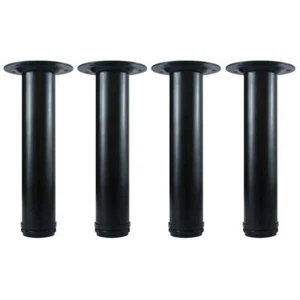 Set of 4 Adjustable Metal Furniture Legs 10 Inch for Sofa Couch Chair Cabinet - Picture 1 of 8
