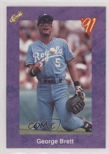 1991 Classic George Brett #137 HOF