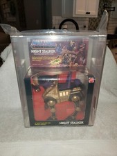 1985 NIGHT STALKER MOTU He-Man AFA 75 SEALED RARE Mattel FRESH GRADE Skeletor