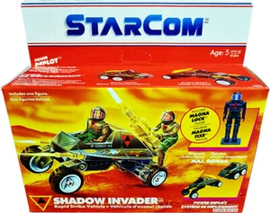 Starcom Shadow Invader, Vintage 1986 Sammlerstück, Neu Neuwertig Ovp Kiste Afa - Picture 1 of 4