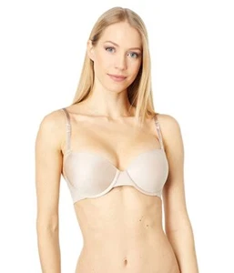 Natori Cushioned Comfort Contour Underwire Light Mocha Bra, Size 38DD - Picture 1 of 3