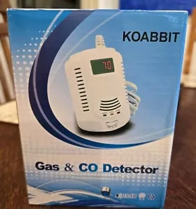 Koabbit Gas And C0 Detector With Original Box - Picture 1 of 1