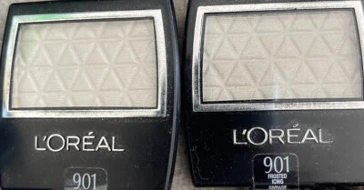 2 L’Oréal Wear Infinite Studio Secrets For All Eyes 901 Frosted Icing .1 oz Duo - Image 1 of 4