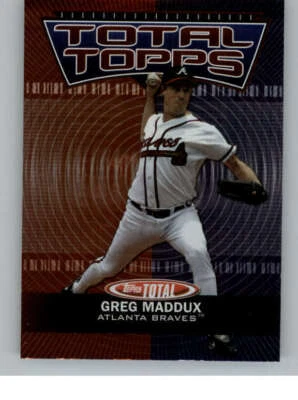 2003 Topps Total Topps #TT6 Greg Maddux (ref 140193) - Image 1 of 2