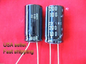 2 piezas - Condensadores electrolíticos radiales 100uf 200v - Imagen 1 de 1
