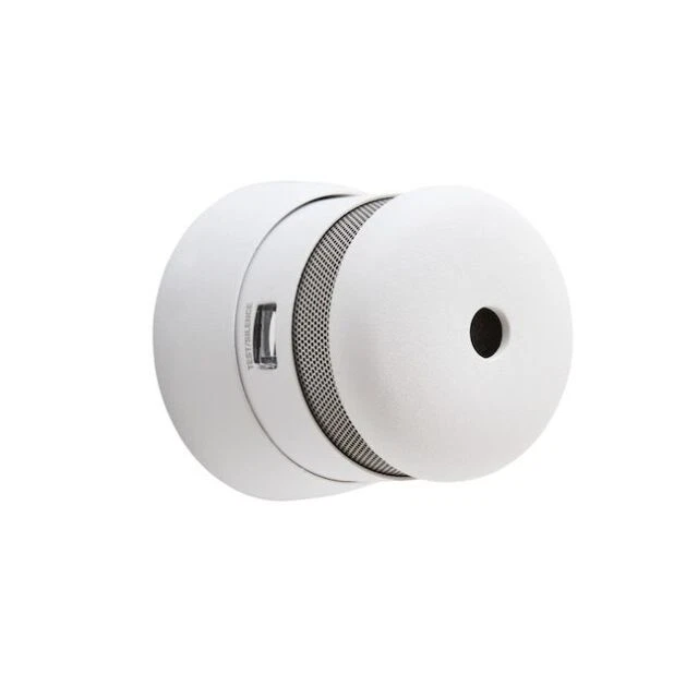 First Alert P1010 10-Year Battery Atom Photoelectric Micro Smoke Alarm - White (1039765)