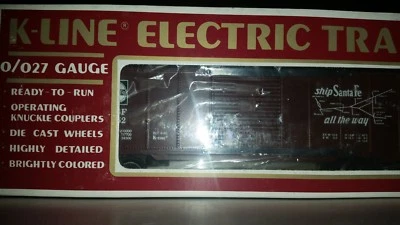 1995 K-Line K-64852 A.T.S.F. "El Capitan" Classic Map Boxcar-Excellent Condition - Image 1 of 4