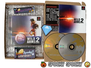 Wild Arms 2nd Ignition PS1 - NTSC-J Asian CIB - English Manual - Natural Disc's - Picture 1 of 17