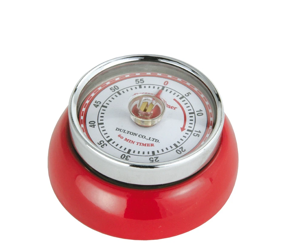 Zassenhaus Magnetic Retro 60 Minute Kitchen Timer, 2.75-Inch - Image 1 of 1