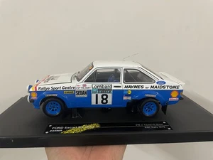Sun Star 1:18 Scale DieCast Model Car Ford Escort RS1800 #18 J.Taylor Rally 1979 - Picture 1 of 8