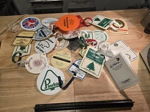 Vintage Lot Of Golf Bag Tags - Picture 1 of 7