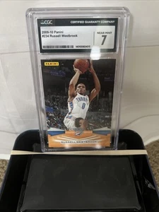 2009-10 Panini #234 RUSSELL WESTBROOK CGC NEAR MINT 7 OKC Thunder!! LEGEND! - Picture 1 of 2
