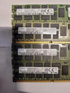 64GB (4x 16GB) DDR3 PC3-14900R ECC REG Memory Apple Mac Pro Late 2013 6,1 - Picture 1 of 1