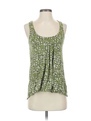 Ecote Women Green Sleeveless Blouse XS - Image 1 of 4