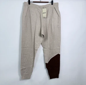 Pact Bio Baumwolle Jogginghose Damen XL Weizen Mahagoni Stretch weich bequem Neu mit Etikett - Bild 1 von 9
