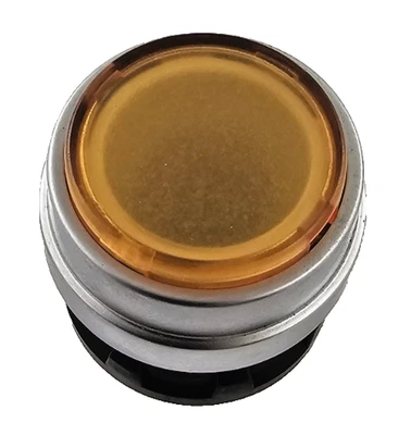 Square D 9001D4Y1Y Pilot Light 120V Yellow Lens 30mm Panel Mount - Image 1 of 4