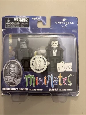 Minimates Universal Monsters Dracula & Frankenstein - Image 1 of 4