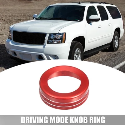 1 Stück Fahrmodus Knopf Dekoration Ring für Chevy Corvette C7 Rot - Bild 1 von 4