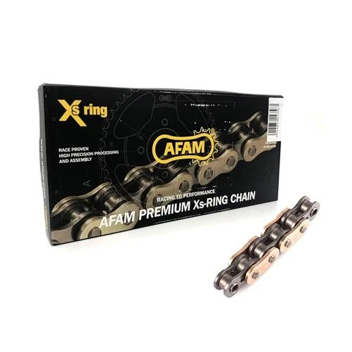 Honda XL100 S USA 79-80 AFAM Chain 428 R1 118 AR (CLIP) GOLD - Imagem 1 de 1
