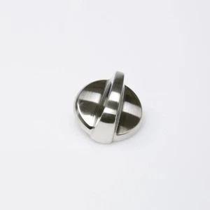 WB03T10325 GE Manopola di controllo in acciaio inox OEM WB03T10325 - Foto 1 di 1