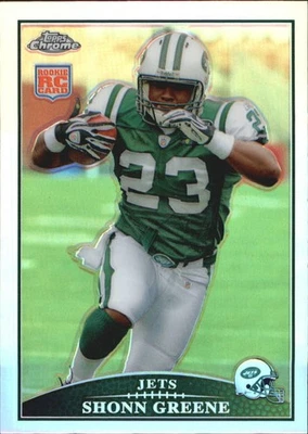 2009 Topps Chrome Refractors #TC176 Shonn Greene - FB - Image 1 of 2