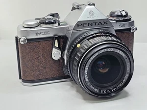 EXC +4 pentax ME SE 35mm slr w/28mm 3.5 tested - Picture 1 of 11