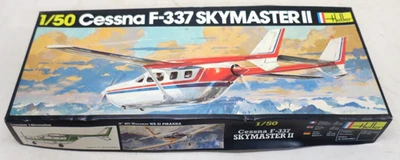 Heller 1/50 Cessna F-337 Skymaster II Model Kit #405 - Image 1 of 4