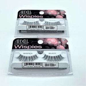 Ardell Wispies Lashes - Wispies Black, 2 Pair - Picture 1 of 3