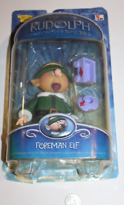 New Open Box Rudolph and The Island of Misfit Toys Foreman Elf Memory Lane 2002