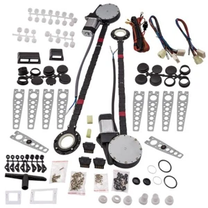 2 Door Cars Universal Electric Power Window Lift Regulator Conversion Kit 12V DC - Picture 1 of 12