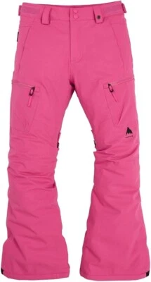 NOVA Calça Burton Feminina Elite Cargo FUSHIA ROSA Calça de Neve DryRide Tamanho P PEQUENA - Imagem 1 de 4