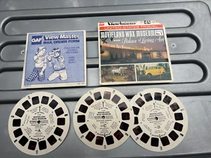 VIEW-MASTER MOVIELAND WAX MUSEUM, GAF, 3 REELS, BOOKLET, COVER - Picture 1 of 6