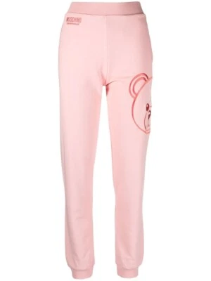 Corredores con logotipo de peluche Moschino en rosa talla S precio de venta sugerido por el fabricante £225 Foto 1 de 4