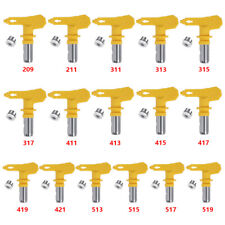16pcs Airless Spray Gun Tips Nozzle For Paint Sprayer Nozzle Replacement Tools