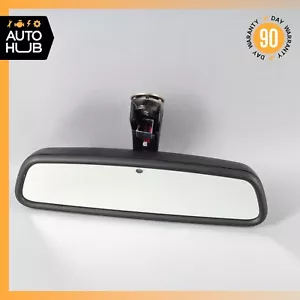 2007 Jaguar X150 XKR XK Interior Rear View Mirror Black 6W9317E678AB OEM - Picture 1 of 12