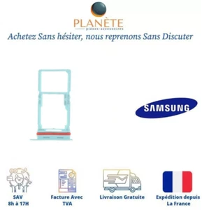 Original Tiroir Sim Turquoise Pour Samsung Galaxy A16 (A166B) - Photo 1 sur 1