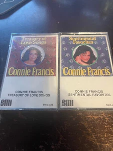 SEALED Connie Francis Sentimental Favorites Treasury Of Love Songs Cassettes1984 - Picture 1 of 2