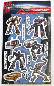 Pegatinas TRANSFORMERS BUMBLEBEE Optimus Prime MEGATRON Star Scream 2007 selladas - Imagen 1 de 3