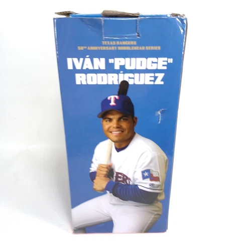 2022 Texas Rangers Ivan “Pudge” Rodriguez 50th Anniversary Bobblehead Cover