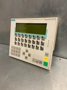 SIEMENS OPERATOR PANEL OP 17-DP / 6AV3 617-1JC20-0AX1 / 617 1JC20 0AX1 - Imagen 1 de 3