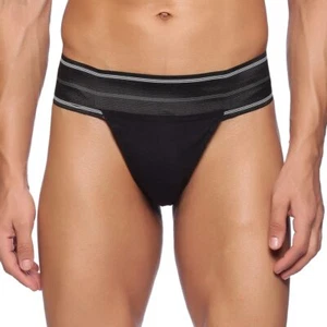 Athletic Cotton Stretchable Gym Supporter Back Covered with Cup Pocket Omtex JP - Picture 1 of 19