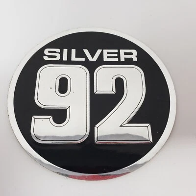 Calcomanía adhesiva de vinilo de motor de alta resistencia Detroit Diesel PowerSilver 92 Foto 1 de 3