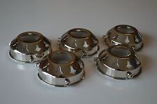 5 ANTIQUE STYLE CHROME GLASS LIGHT SHADE GALLERY 2 1/4 INCH LAMP SHADE NR5