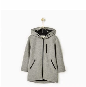 Zara Parka Boys Gray Size 9/10 - Picture 1 of 12