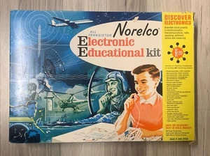 Raro Kit Educativo Electrónico Norelco Todo Transistor De Colección EE 20 Excelente - Imagen 1 de 14