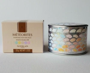 GUERLAIN Meteorites WHITE PEARLS 00 Powder for the Face, New with Box - Picture 1 of 7