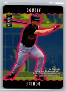 1996 Collector's Choice #33b Cal Ripken Jr. Double You Make the Play NrMt-Mint