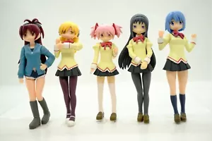 Puella Magi Madoka Magica Takara Tomy Serie SR Juego Completo de 5 Mini Figuras - Imagen 1 de 24
