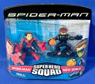 蜘蛛侠 vs 新戈布林 - 超级英雄小队人偶 2 件套 2007 - 蛋糕上衣 — 第 1/4 张图片