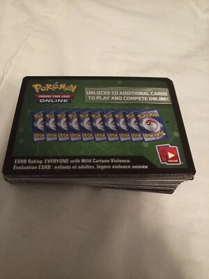 Pokemon Trading Card Game Codes Online -100 Karten Codes sind unbenutzt - Bild 1 von 4